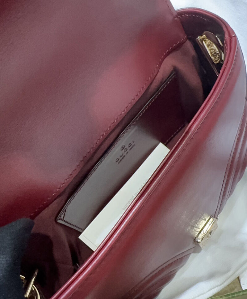 Gucci GG Marmont Mini Top Handle Bag 811238